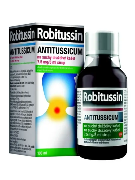 Robitussin Antitussicum 7.5 mg/5 ml Hustensirup 100 ml