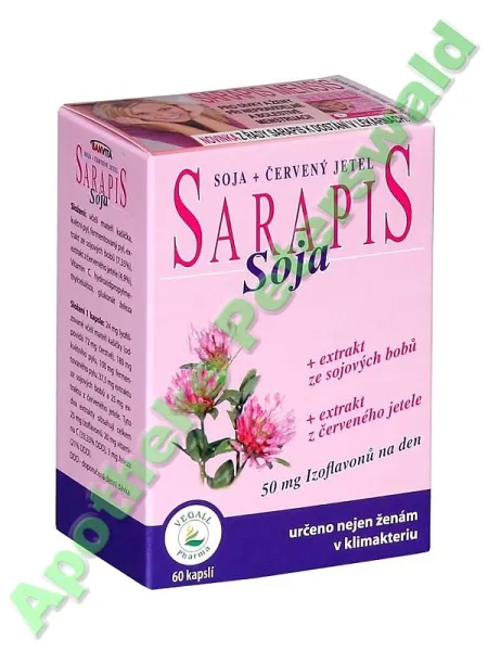 Sarapis Soja 60 Kapseln