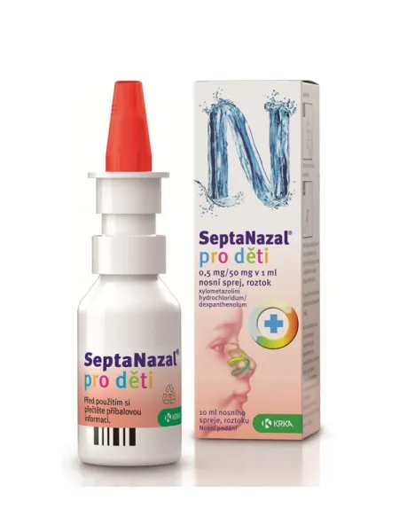 Septanazal für Kinder 0.5 mg/50 mg in 1 ml Nasenspray, Lösung 10 ml