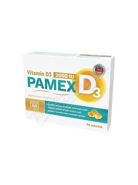 Sirowa Vitamin D3 2000IU 60 Kapseln