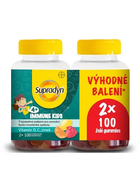 Supradyn Immune Kids Gelee 2x 100 Stück