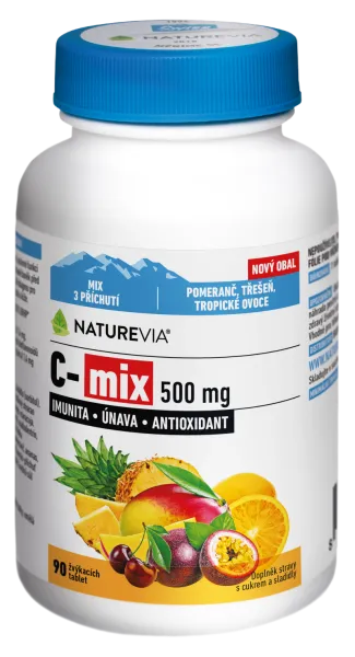 NATUREVIA C-Mix 500 mg 90 Lutschtabletten