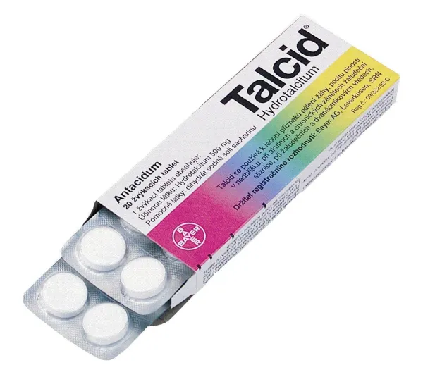 Talcid 500 mg 20 Kautabletten