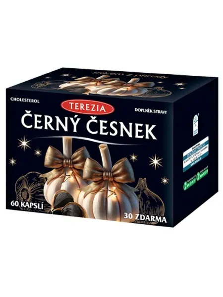 TEREZIA Schwarzer Knoblauch 60+30 Kapseln Weihnachten