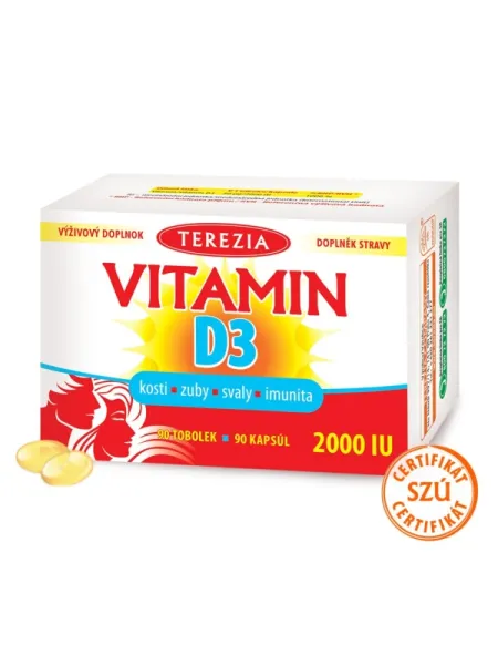 TEREZIA Vitamin D3 2000 IE 90 Kapseln