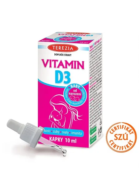 Terezia Vitamin D3 400 IU Tropfen 10 ml
