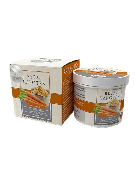 TOPVET Beta-Carotin 100 Kapseln
