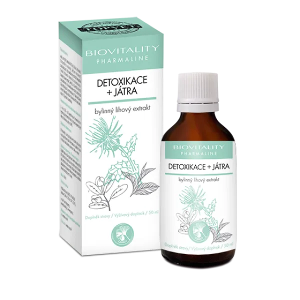 TOPVET Biovitality Kräuterextrakt Entgiftung + Leber 50 ml