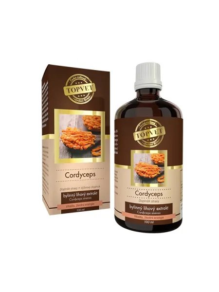TOPVET Cordyceps Tinktur Tropfen 100 ml