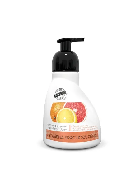 Green idea Seiden-Duschschaum - Sanddornöl mit Orange und Grapefruit 300 ml