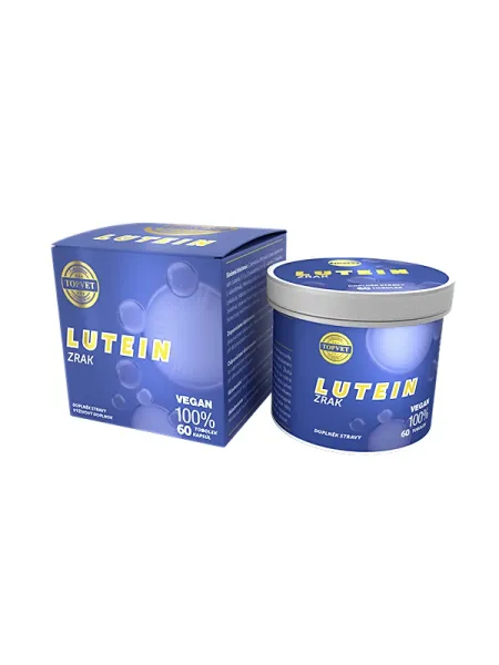 TOPVET Lutein Kräuterextrakt 60 Kapseln