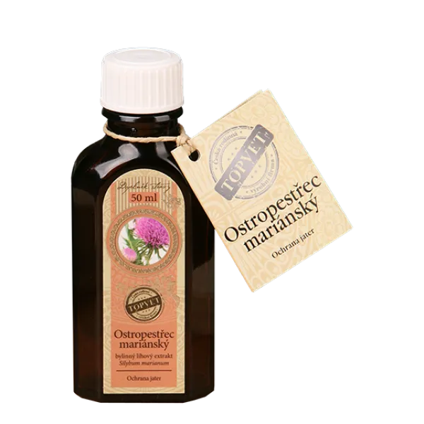 TOPVET Mariendistel Tinktur Tropfen 50 ml