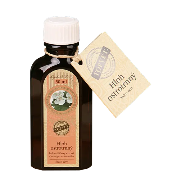 TOPVET Weissdorn Tinktur Tropfen 50 ml