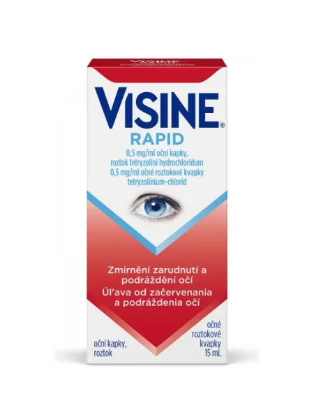Visine Rapid 0.5mg/ml Augentropfen 15 ml