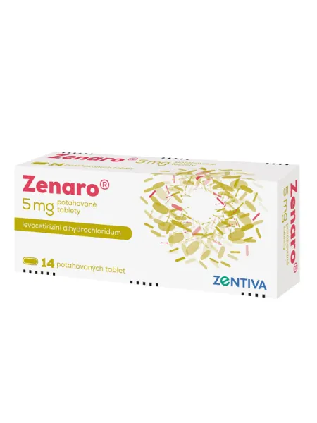 Zenaro 5 mg Levocetirizin 14 Tabletten