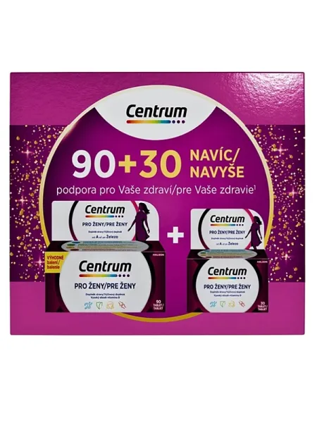 Centrum für Frauen, 90+30 Tabletten - Geschenkverpackung
