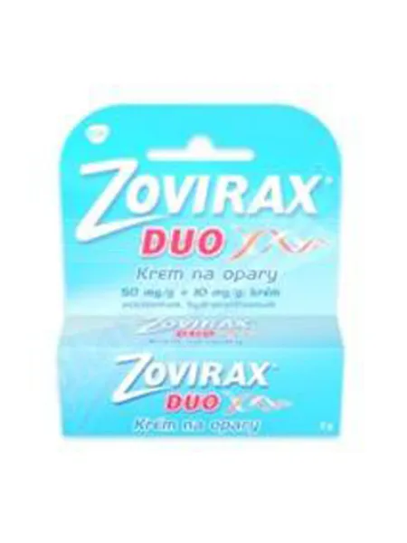Zovirax Duo 50 mg/g + 10 mg/g Creme 2 g