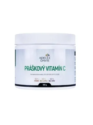 Vitamin C in Pulverform, das für...