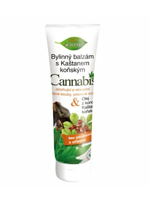 Kräuterbalsam mit Cannabis, Bein...