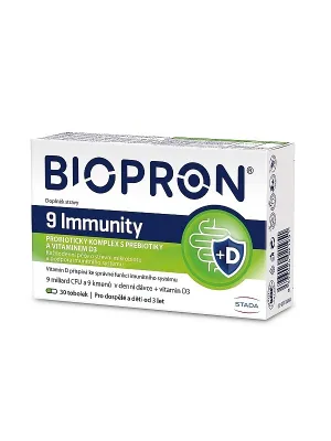 9 probiotische Stämme.
	Enthält...