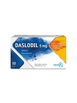 Ein Antihistaminikum. 
	Daslodi...