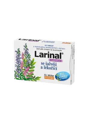 Tabletten mit Salbei und Süßholz...