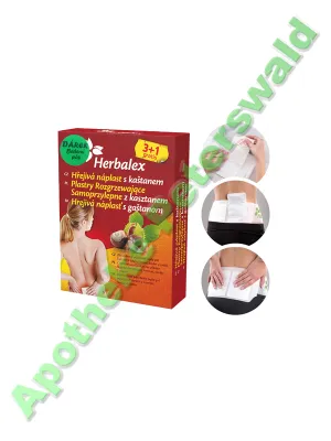Wärmendes Pflaster mit Kastanie ...