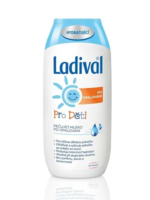 Die Ladival Pflegemilch nach dem...