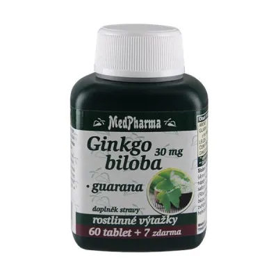 Ginkgo biloba ist ein Baum, aus ...