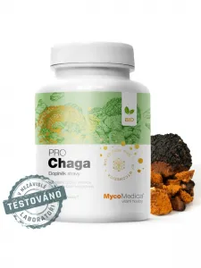 MycoMedica BIO Chaga PRO 500 mg 90 pflanzliche Kapseln