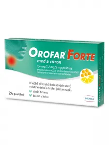 Orofar Forte Honig und Zitrone 0.6 mg/1.2 mg/2 mg 24 Pastillen