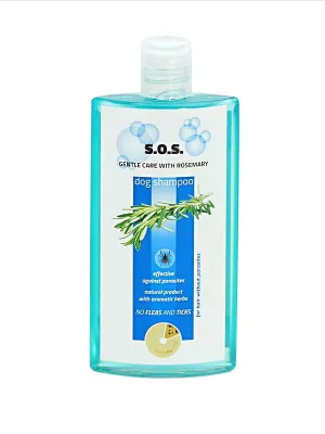 Shampoo für Hunde mit antiparasi...