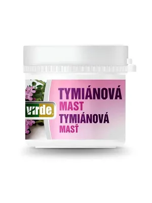 Eine Salbe mit Thymian, Kampfer,...
