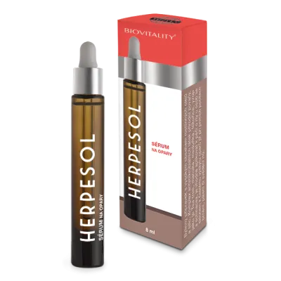 Serum gegen Lippenherpes.