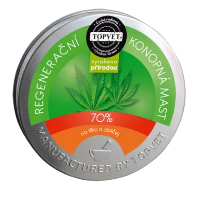 TOPVET Regenerations-Hanfsalbe 70% 100 ml