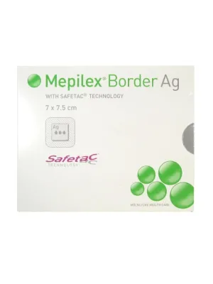 Antimikrobielle, saugfähige Sili...