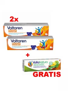 Voltaren Emulgel 10 mg/g Gel 2x 150 g + VoltaNatura Gel GRATIS
