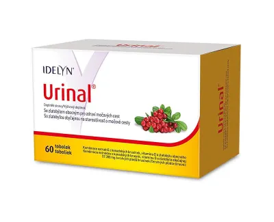 Urinal mit Goldrute für die Gesu...